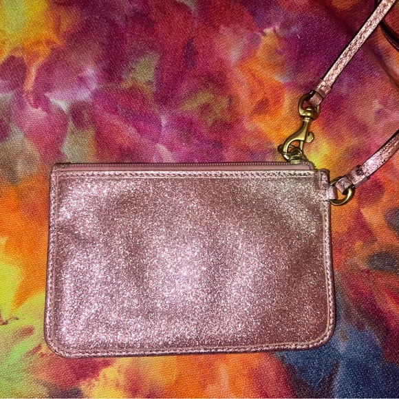 Coach glitter wristlet - Picture 2 of 5